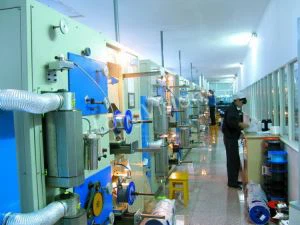 آپٹیکل فائبر کلرنگ اور ریوائنڈنگ مشین